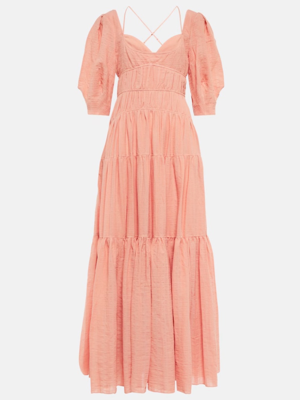 Jonathan SIMKHAI Wilder cotton gauze maxi dress - size 6 - NWT - Picture 4 of 6